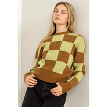 Load image into Gallery viewer, Check Me Out Long Sleeve Sweater
