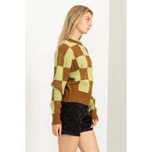 Load image into Gallery viewer, Check Me Out Long Sleeve Sweater
