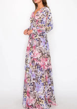 Load image into Gallery viewer, Romantic Vibes Chiffon Maxi Dress
