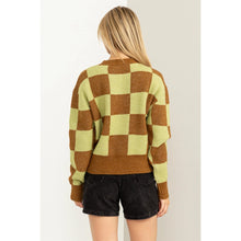 Load image into Gallery viewer, Check Me Out Long Sleeve Sweater
