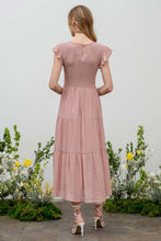 Load image into Gallery viewer, The Aitana Tiered Dress~Blush
