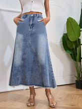 Load image into Gallery viewer, The Grace Denim Skirt
