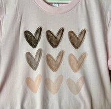 Load image into Gallery viewer, Different Skin Tone Hearts Tee
