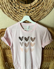 Load image into Gallery viewer, Different Skin Tone Hearts Tee
