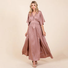 Load image into Gallery viewer, The Sady Satin Kimono Maxi
