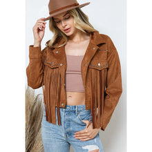 Load image into Gallery viewer, The Wild West Suede Jacket
