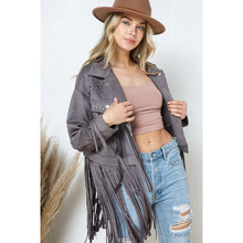 Load image into Gallery viewer, The Wild West Suede Jacket
