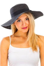 Load image into Gallery viewer, Straw Boater Hat
