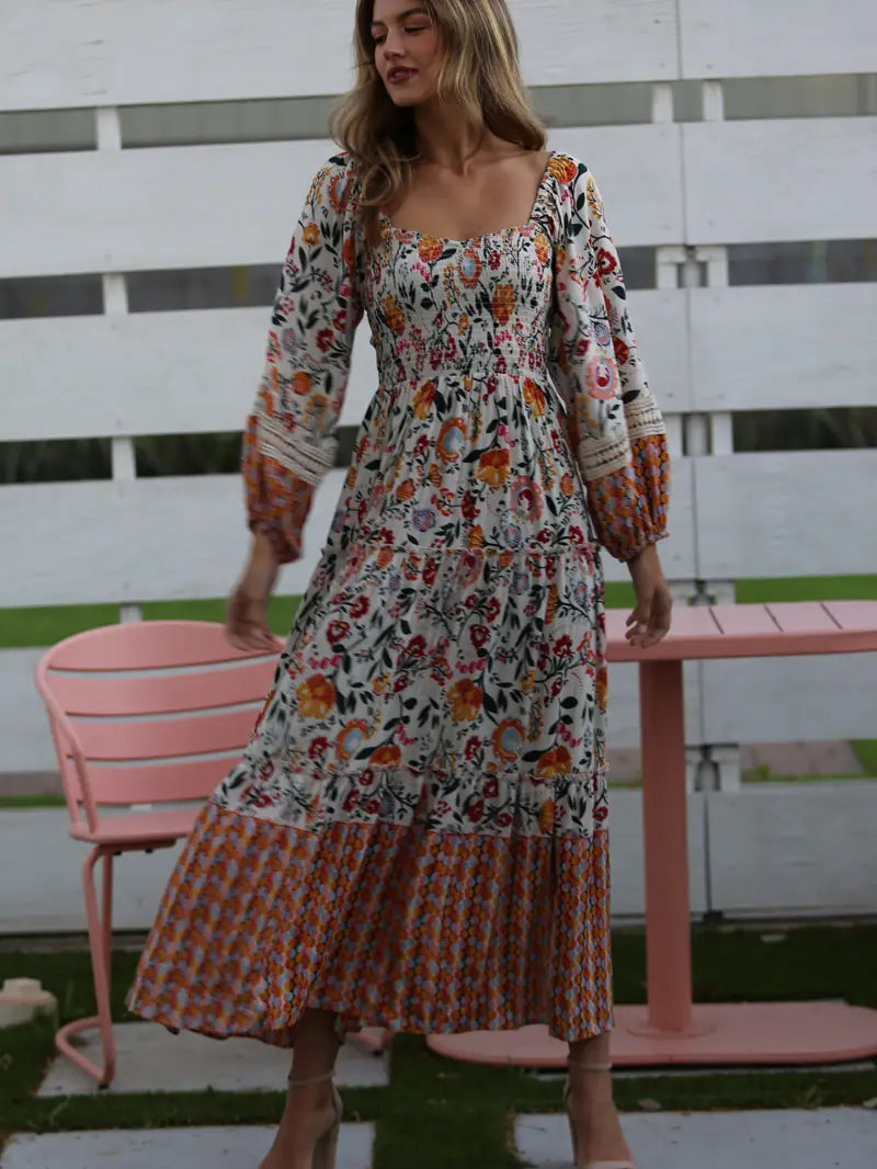 The Thalia Floral Maxi Dress