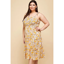 Load image into Gallery viewer, Plus Size Tiered Short Dress
