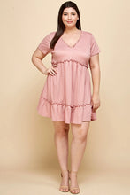 Load image into Gallery viewer, Plus Size Babydoll Dress
