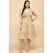 Load image into Gallery viewer, Plus Size Tiered Short Dress
