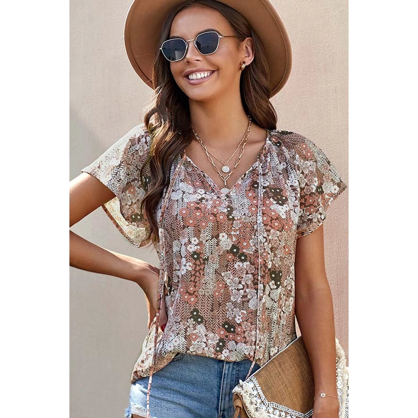 Floral Print Blouse