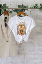 Load image into Gallery viewer, Nashville Music City Graphic Tee  White
