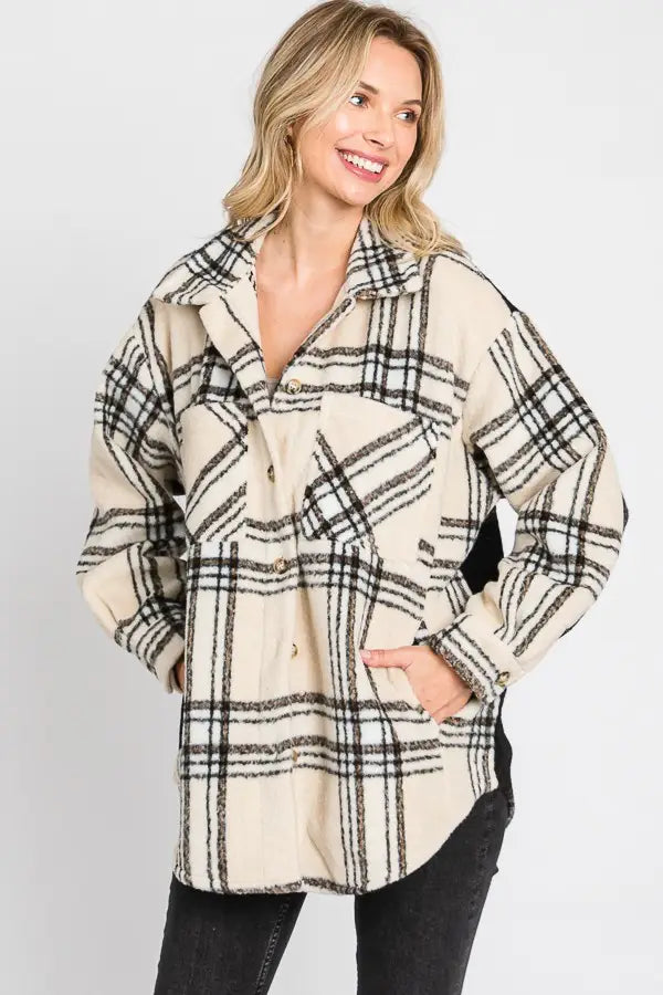 The Elle Plaid Jacket