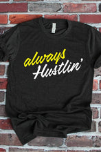 Load image into Gallery viewer, Vintage Print Women T-shirt  &quot;Always Hustlin&quot;
