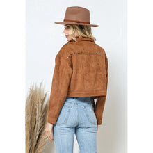 Load image into Gallery viewer, The Wild West Suede Jacket
