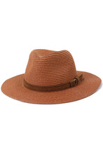 Load image into Gallery viewer, Summer Casual Straw Panama Hat
