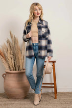 Load image into Gallery viewer, Yanni Plaid Shacket
