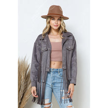 Load image into Gallery viewer, The Wild West Suede Jacket
