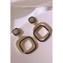 Load image into Gallery viewer, Chic Square Shape Rhinestone Earrings
