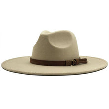 Load image into Gallery viewer, Wide Brim Panama Hat
