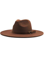 Load image into Gallery viewer, Wide Brim Panama Hat
