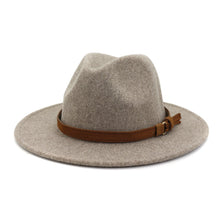 Load image into Gallery viewer, Faux Suede Dandy Panama Hat
