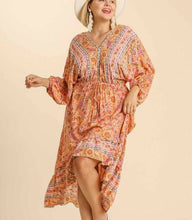 Load image into Gallery viewer, Spring Vibes Floral Boho Dress
