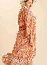 Load image into Gallery viewer, Spring Vibes Floral Boho Dress
