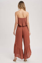 Load image into Gallery viewer, Pom Pom Trim Boho Jumpsuit
