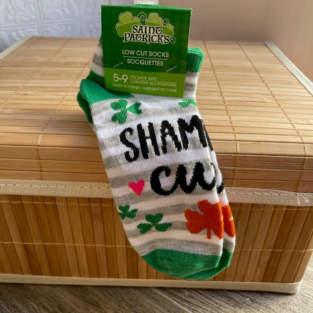 St. Patrick's Day Theme Novelty Socks