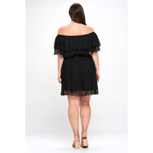 Load image into Gallery viewer, Tiffany Tiered Ruffle Plus Size Dress
